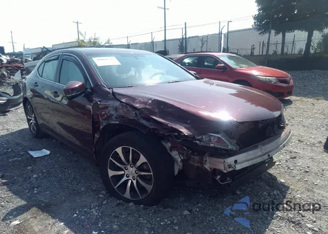 2015 Acura Tlx z USA, uszkodzony, nr VIN 19UUB1F33FA023201